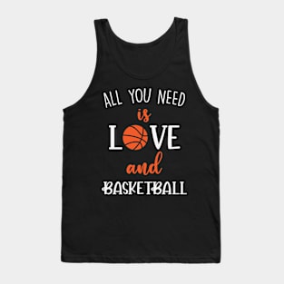 All you need is love and Basketball Tank Top